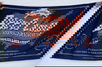 Sierra Nevada Advertising Beer Camp 2016 Flag