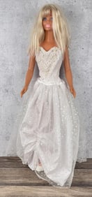 Mattel My Size Wedding Barbie Doll