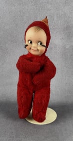 Knickerbocker Kewpie Vinyl Rubber Face Plush Doll