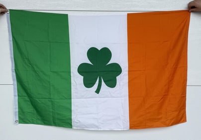 Ireland Irish Shamrock St Patrick Flag