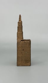 New York City Woolworth Building Cast Iron Bank