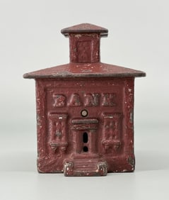 J&E Stevens Cast Iron Cupola Bank Building