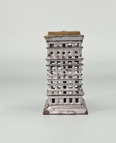 Kenton High Rise Building Cast Iron Bank