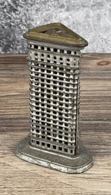 Kenton Flat Iron Building Cast Iron Bank