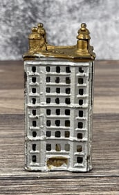 AC Williams Skyscraper Cast Iron Bank