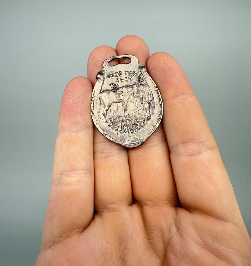 1907 Green River Whiskey Pocket Watch Fob: US Marine Hospital Service.