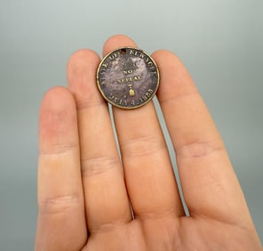 1855 Temperance State of New York No Repeal Token