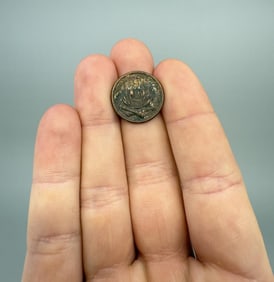 Civil War Cannons and Drums Patriotic Token