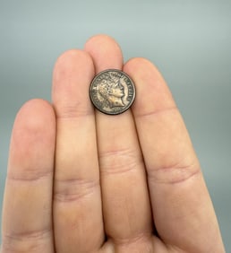 1916 Barber Silver Dime