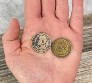 1879 Ulysses S Grant Parade Token Medals
