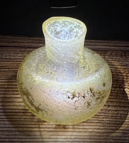 Ancient Roman Glass Unguentarium Perfume Bottle