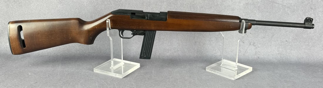 Iver Johnson US M1 Carbine .22 LR Rifle: 28" barrel. FFL Transfer Required, C&R Not Accepted. No sales to Hawaii, Washington State, California, Colorado, Connecticut, Maryland, Massachusetts, New Jersey, New York, Vermont, Illinois.