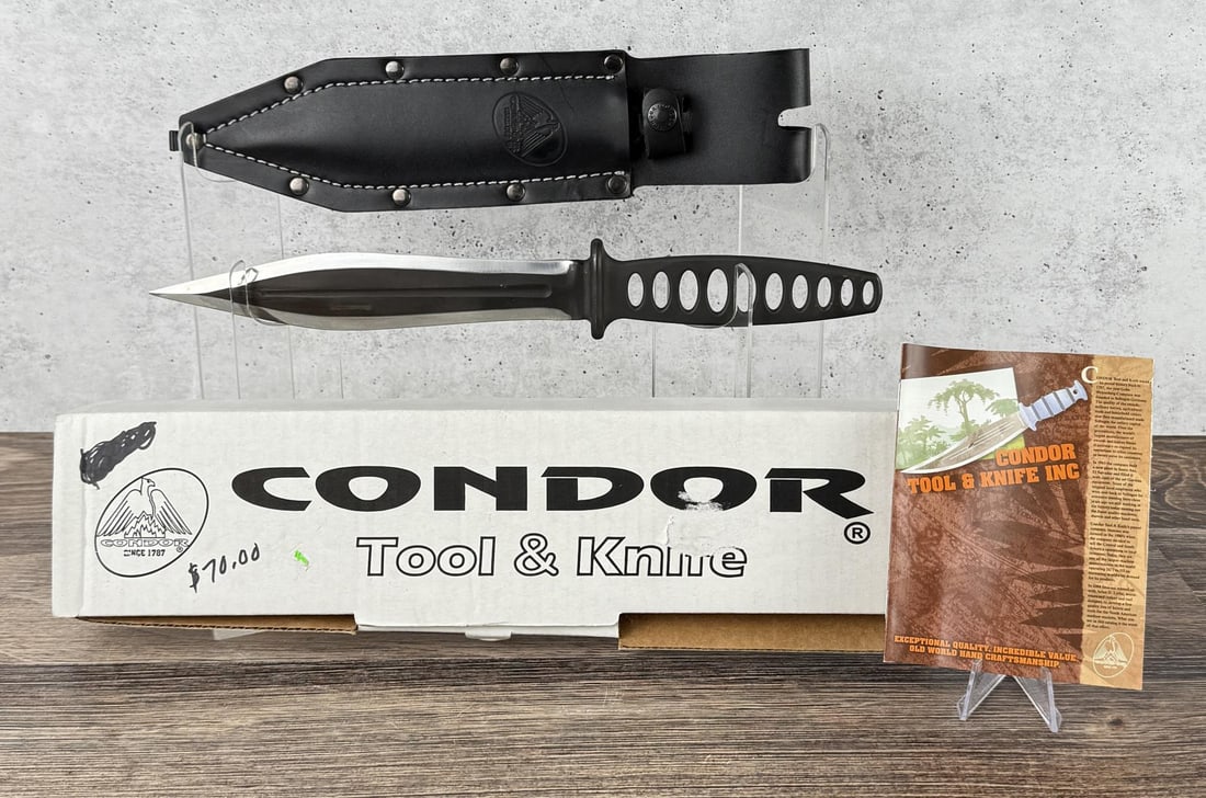 Condor Tool & Knife Dendritic Tactical Knife: 13 7/8" long. New in box.