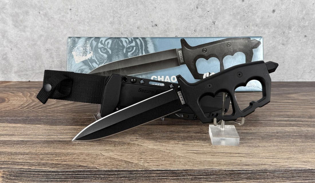 Cold Steel Chaos Double Edge Trench Knife Dagger: New in box.