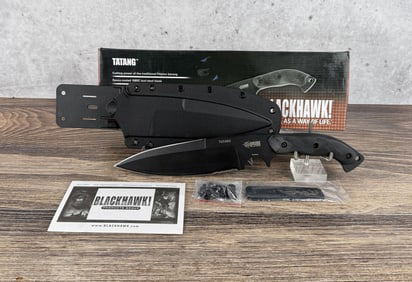 Blackhawk Blades Tatang Tactical Bowie Knife