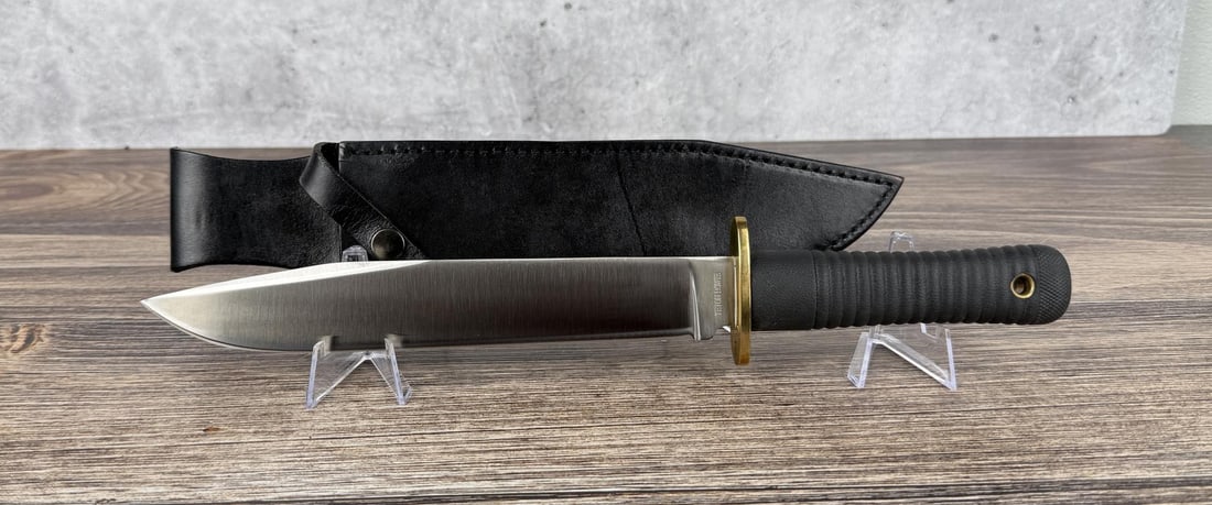 Blackjack Teton Bowie Knife Seki Japan: Never used or carried. 14 5/8" long.