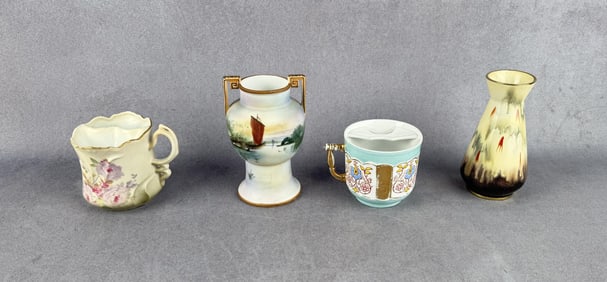 Collection of Pottery and Shaving Mugs