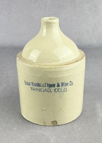 Great Western Liquor Wine Jug Trinidad Colorado