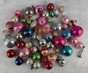 Antique Blown Glass Christmas Ornaments