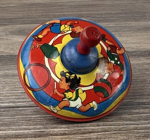 Tin Litho Toy Top
