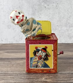 Mattel Tin Litho Jack in the Box Toy