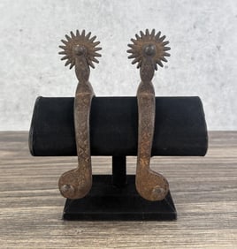Buermann Steel Montana Cowboy Spurs