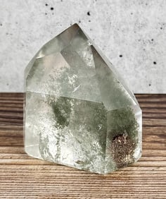 Large Himilayan Chlorite Quartz Lemurian Crystal