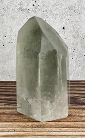 Large Himilayan Chlorite Quartz Lemurian Crystal