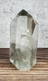 Large Himilayan Chlorite Quartz Lemurian Crystal