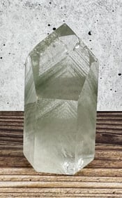 Large Himilayan Chlorite Quartz Lemurian Crystal