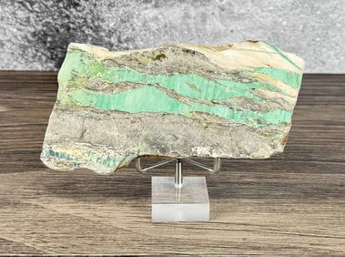 Polished Aluminum Phosphate Variscite Slab