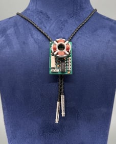 Molly Hart Computer Parts Bolo Tie