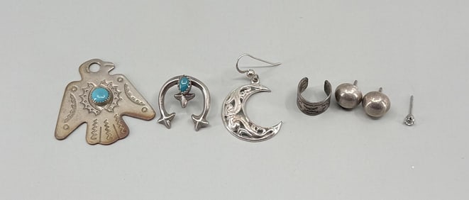 Navajo Sterling Silver Jewelry Findings