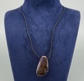 Australian Boulder Opal Necklace