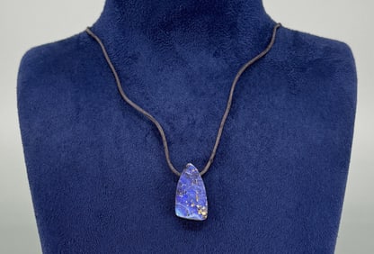 Australian Boulder Opal Necklace