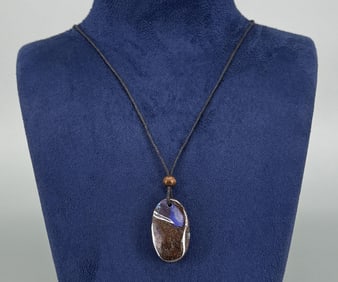 Australian Boulder Opal Necklace