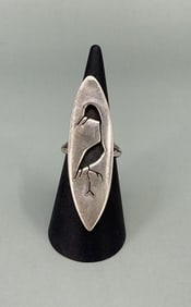 Hopi Sterling Silver Ring