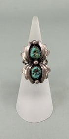 Navajo Sterling Silver Turquoise Ring