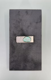 Navajo Sterling Silver Turquoise Money Clip