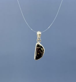 Sterling Silver Australian Boulder Opal Pendant