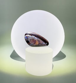 52 Carats of Australian Black Boulder Opal