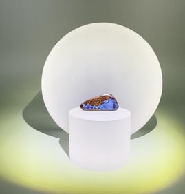 19.45 Carats of Australian Black Boulder Opal
