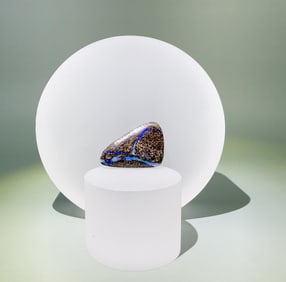 28.9 Carats of Australian Black Boulder Opal