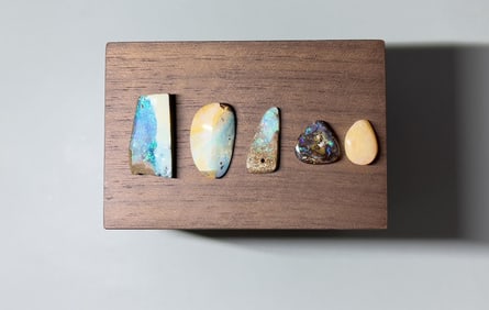 29.2 Carats of Australian Black Boulder Opal