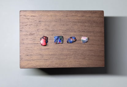 4.95 Carats of Australian Black Boulder Opal