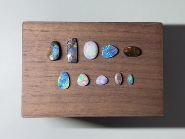 10.8 Carats of Australian Black Boulder Opal