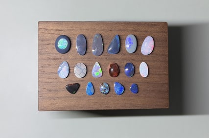 16.65 Carats of Australian Black Boulder Opal