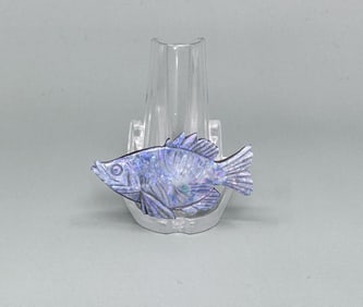 Lightning Ridge Australian Carved Opal Fish