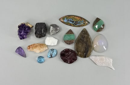 Group of Assorted Semi Precious Stones