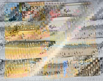 Collection of Antique Reproduction Postcards